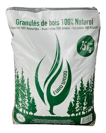 EuroWood Pellets – ENplus A1 Houtpellets 15kg
