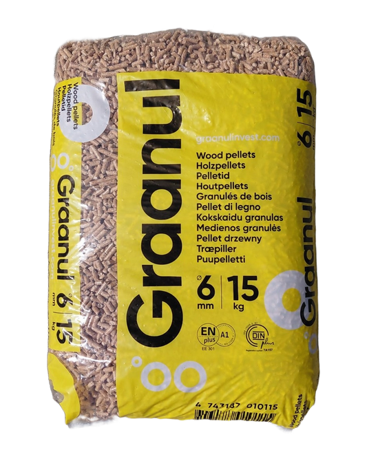 Graanul houtpellets 15 kg, ENplus A1