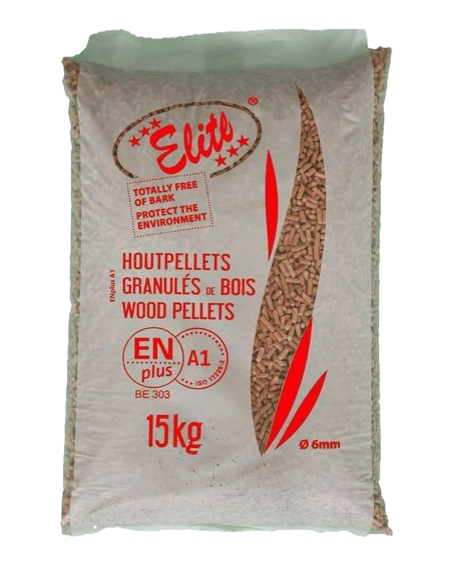 Zak Elite Pellets Rood ENplus A1 houtpellets 15 kg
